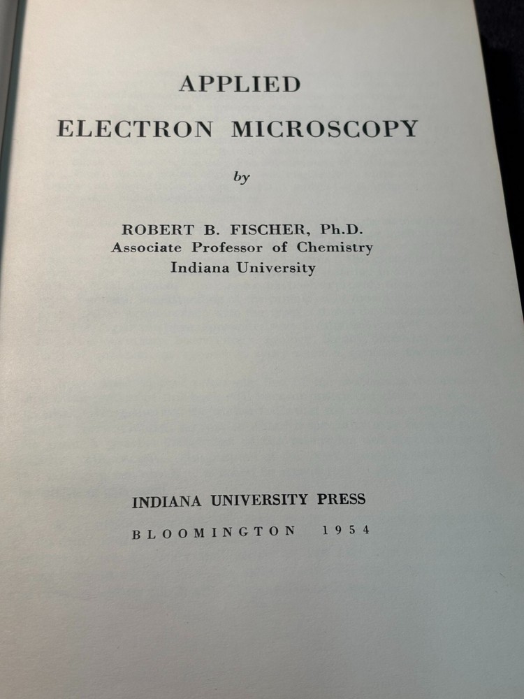 4 Vintage Hardback Microscope Primers - Great Shape!