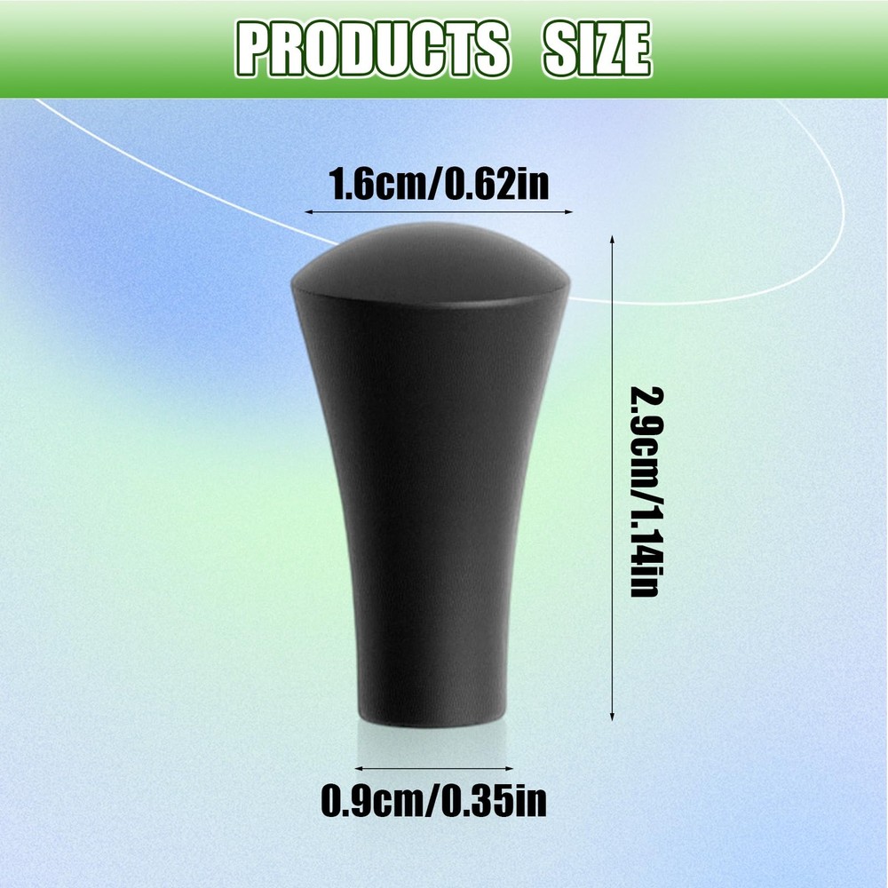8 Pack Rubber Cap Silicone Tips Replacement Parts for RAM X-Grip Mount, Compa...