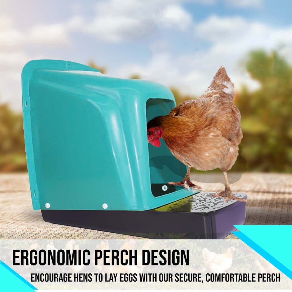 Nesting Boxes for Chicken Coops | Roll Away Hen House for Laying Eggs | Durab...