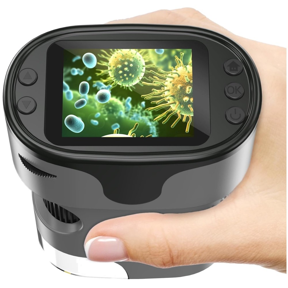 Educational Gift: Handheld Microscope 1000X Magnification
