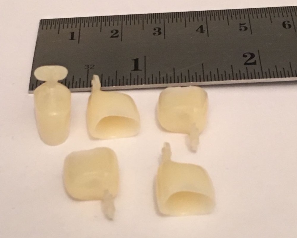 Dental Polycarbonate Temporary Crowns 5 pcs #50