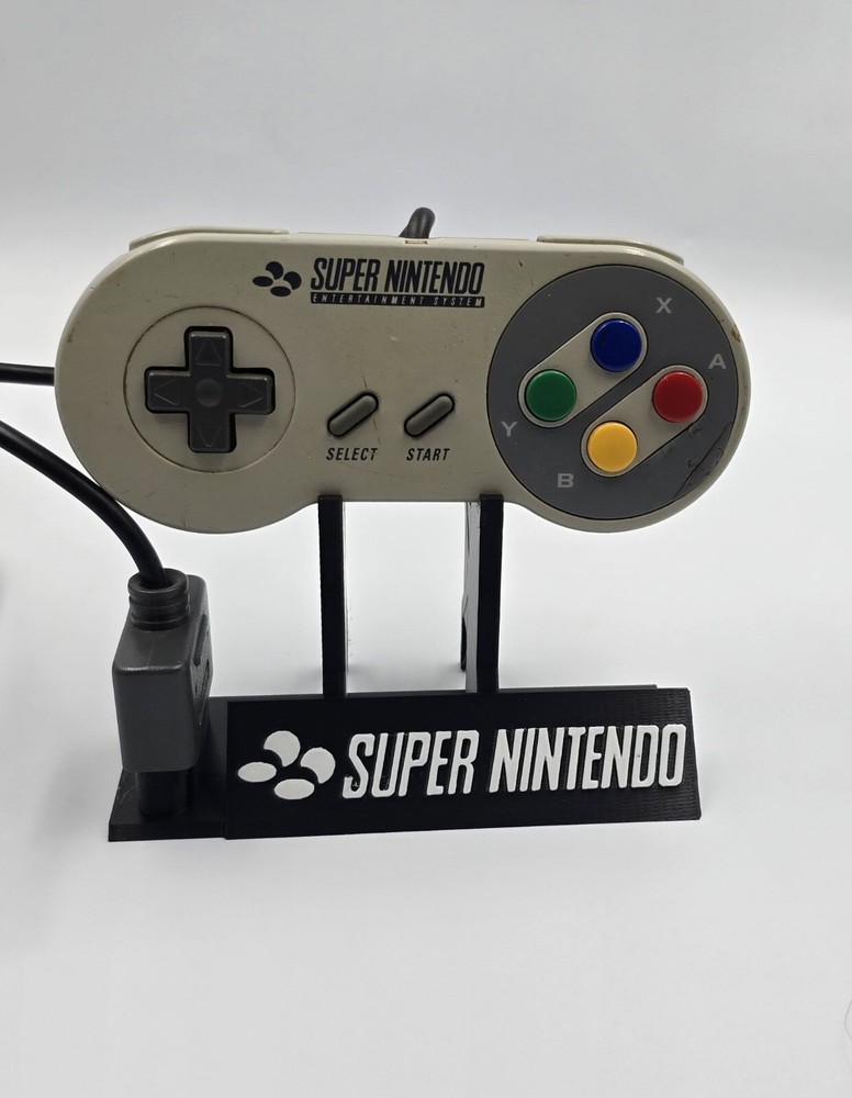 Snes Super Nintendo Controller Display Stand - Lerpo3D - 3D Printed