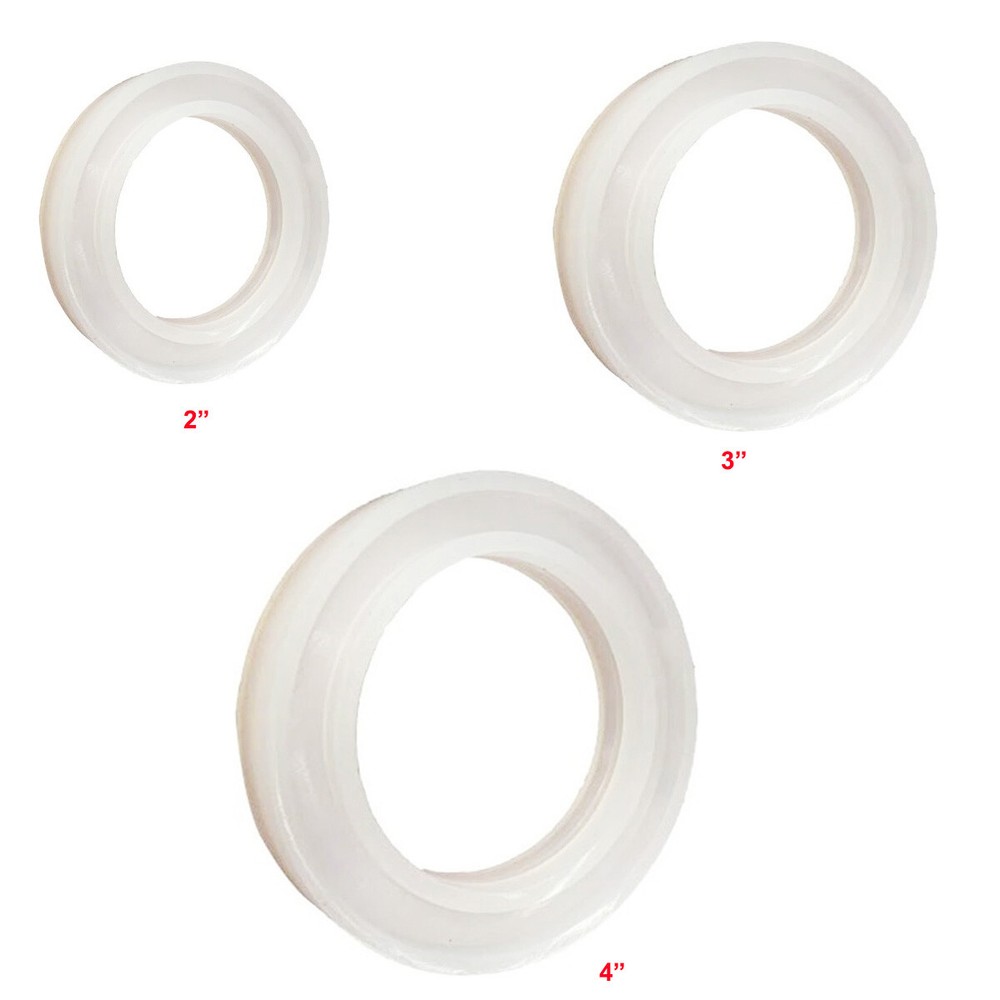 2" 3" 4" Triclover Sightglass Column Bubble Plate Silicone Gasket O Ring