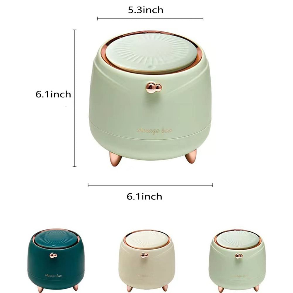 0.4 Gallon Small Trash Can Kitchen Garbage Can Mini Bathroom Trash Cans with ...