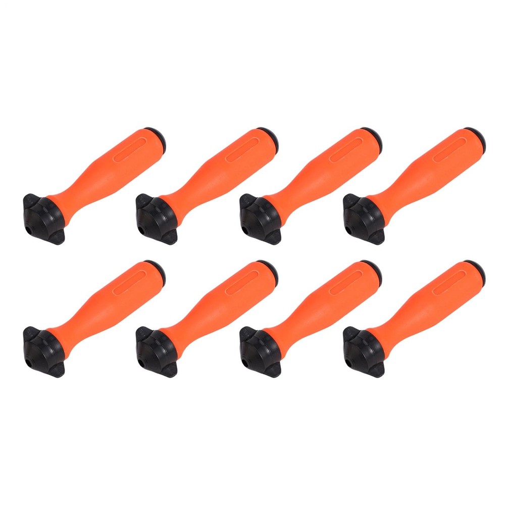 8 Pieces Chainsaw File Handle Precise Ergonomic Reusable 4mm-5mm Chainsaw Files