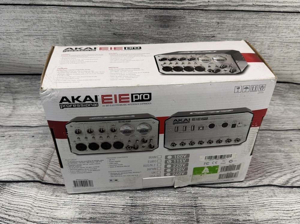 Akai Professional EIE Pro Electromusic Interface Expander USB Audio Interface