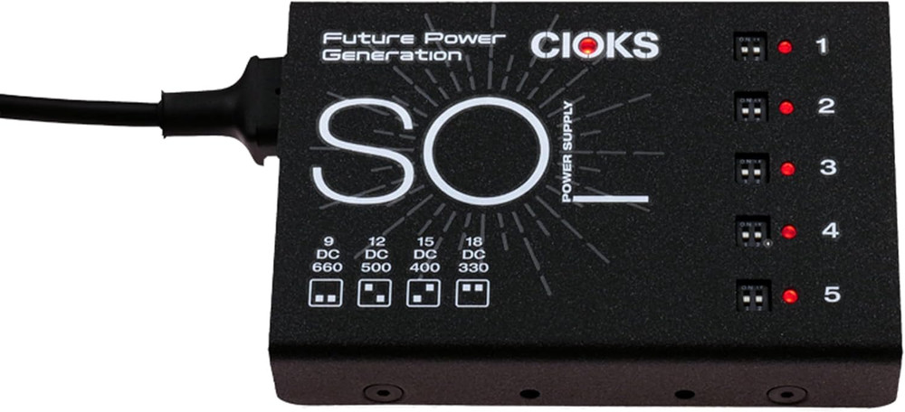 SOL Small and Medium Pedalboard Power Supply