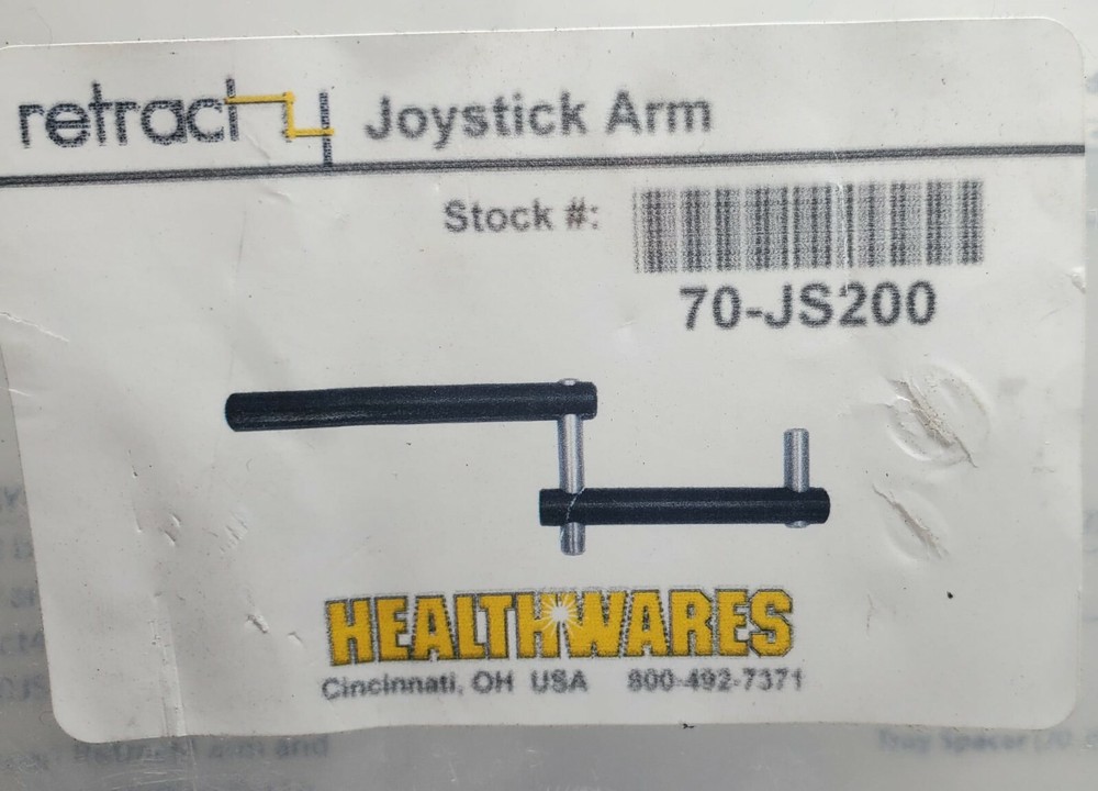 HEALTHWARE RETRACT4 JOYSTICK ARM 70-JS200