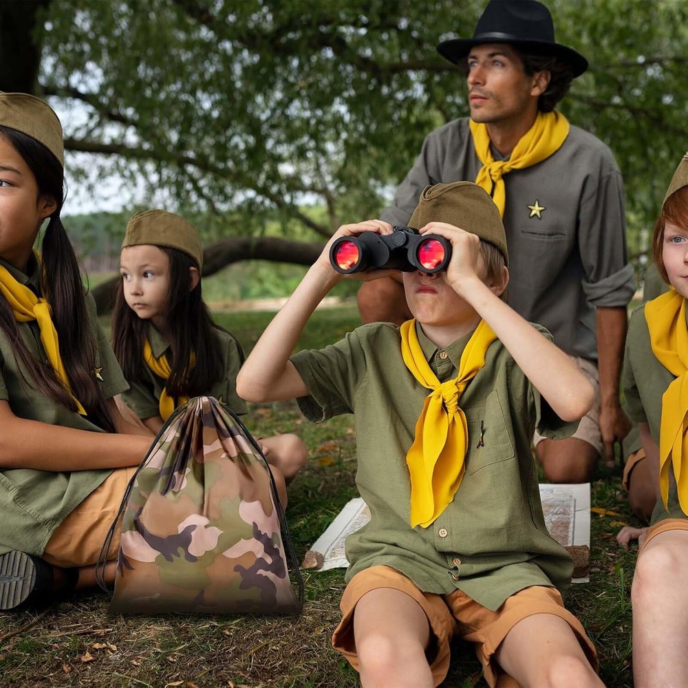 Camo Bag Drawstring Backpack 2PCS Draw String 13.8 × 16.5 Inch...