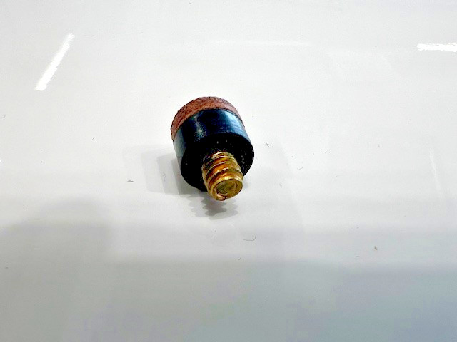 Replacement Screw on Snooker Pool Billiard Cue Tips 9.5mm (250 pack)