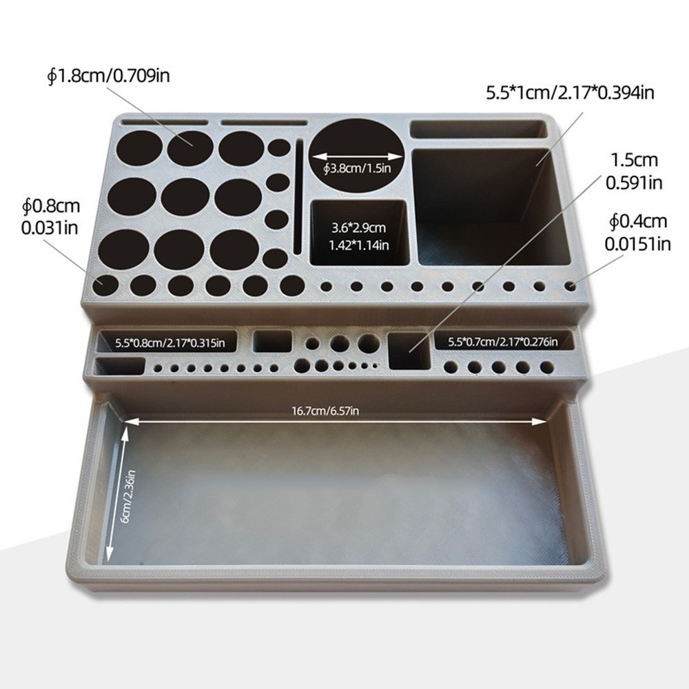 Fly Tying Station Tool Organizer for Efficient Fly Tying Workspace Management