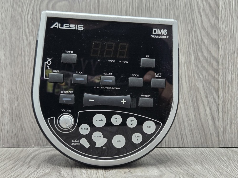Alesis DM6 Electronic Drum Module Brain With  Power Supply