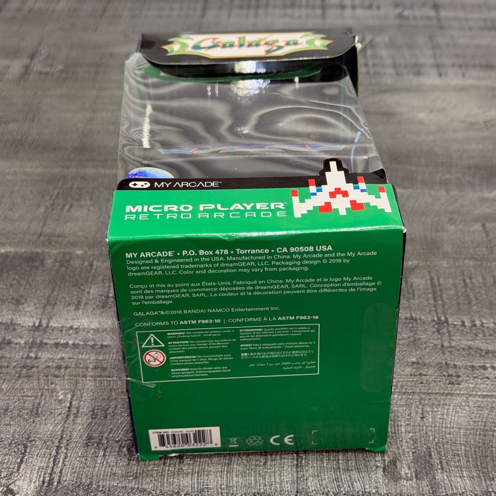 Galaga Micro Retro Player Collectible Mini Arcade Machine by My Arcade