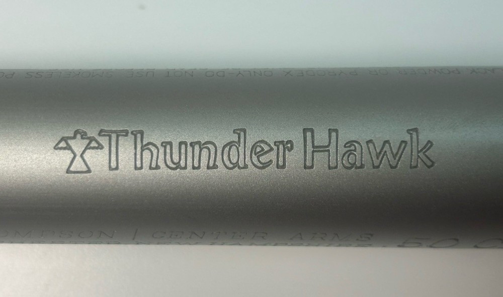 Thompson Center Arms Thunder Hawk Muzzleloader 22" SS Barrel W/ No Nipple