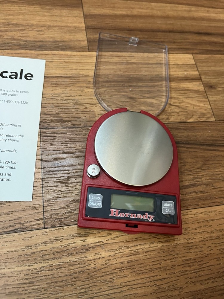 Hornady G2 1500 Digital Reloading Scale Measure With Manual