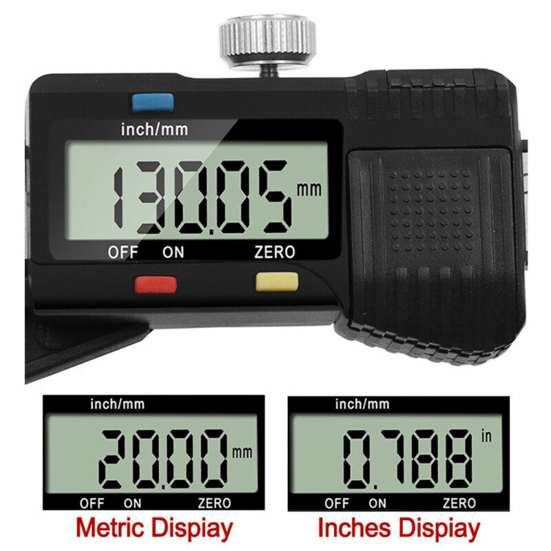 6'' LCD Screen Digital Height Depth Gauge Slide Caliper Vernier Ruler Measuring