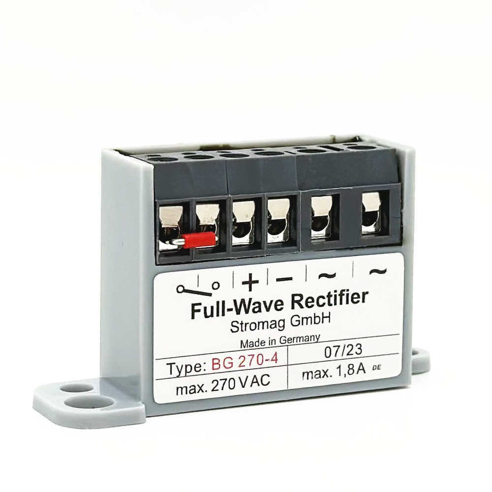 Stromag GmbH Type: BG 270-4 max.270VAC 1,8A Full-Wave rectifier module