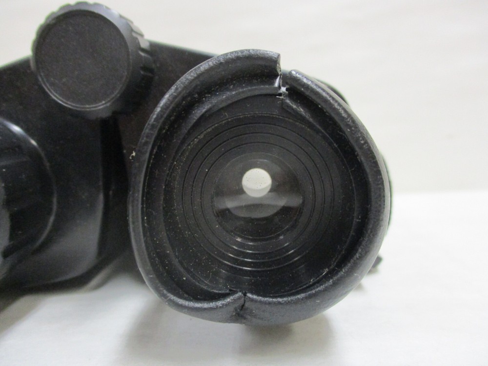 Unbranded Black Plastic Field Binoculars with Kodak Carrying Case