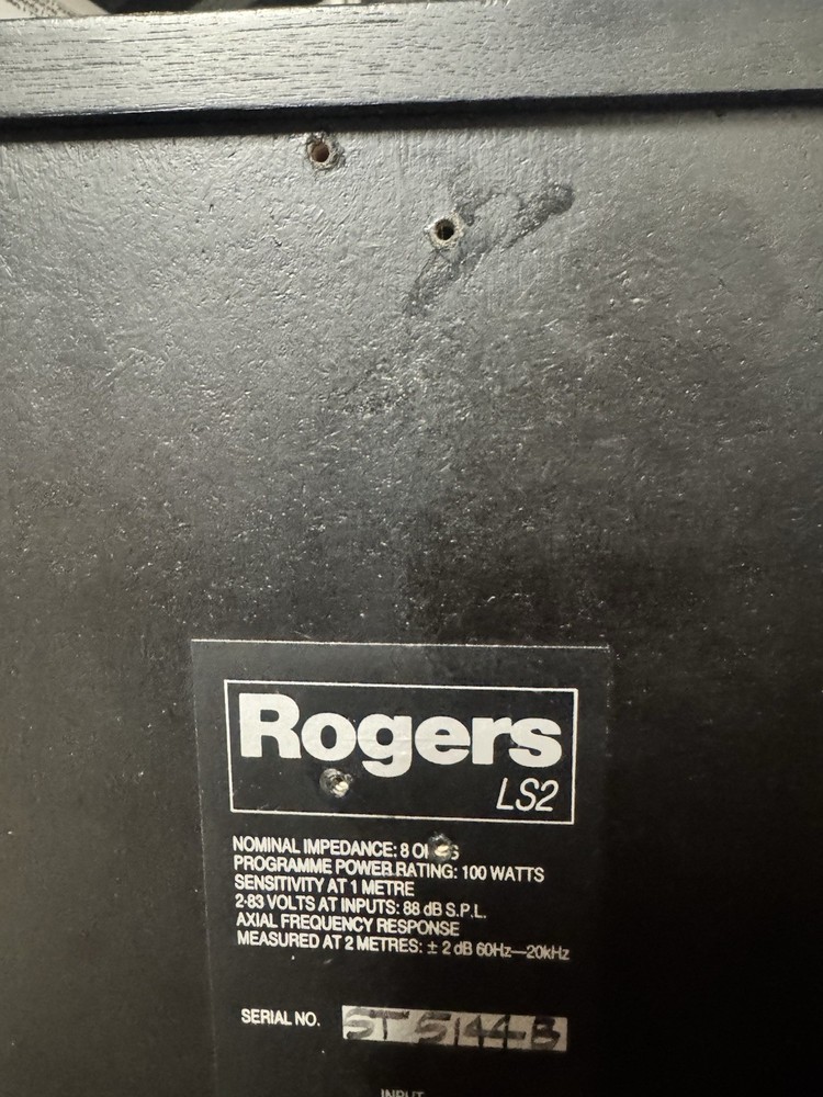 rogers speakers ls2
