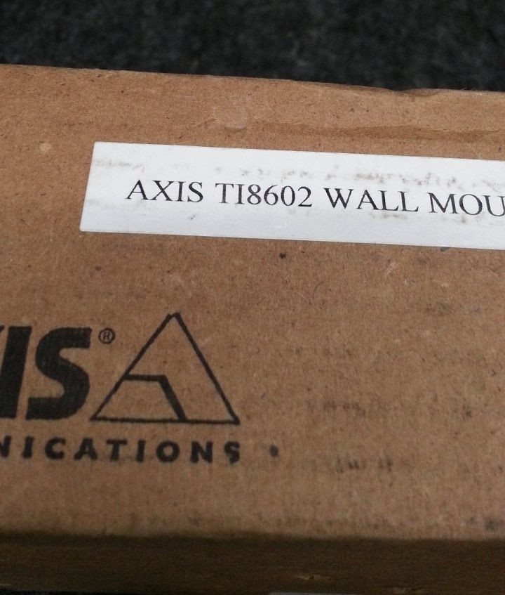 AXIS COMMUNICATIONS TI8602 Wall Mount Back Box For AXIS Network Video Intercom