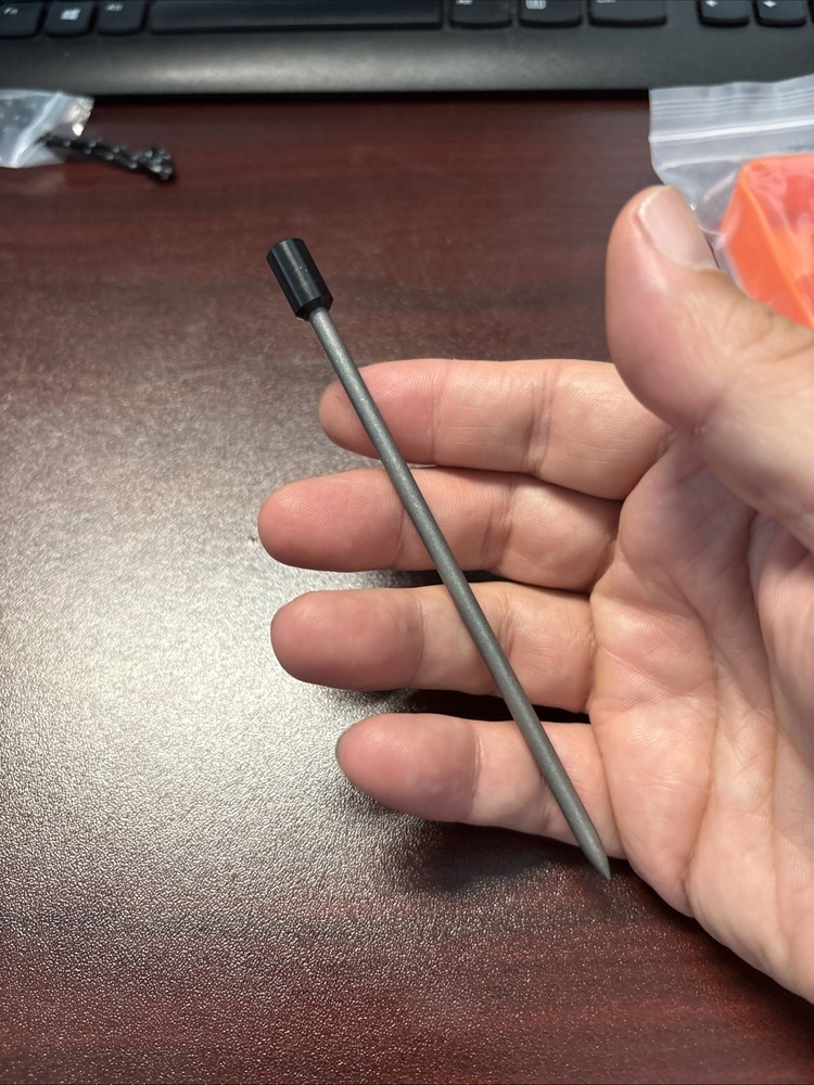 Pair Maratac CountyComm Derlin Titanium Probe by EOD Robotics With Glow Holder!