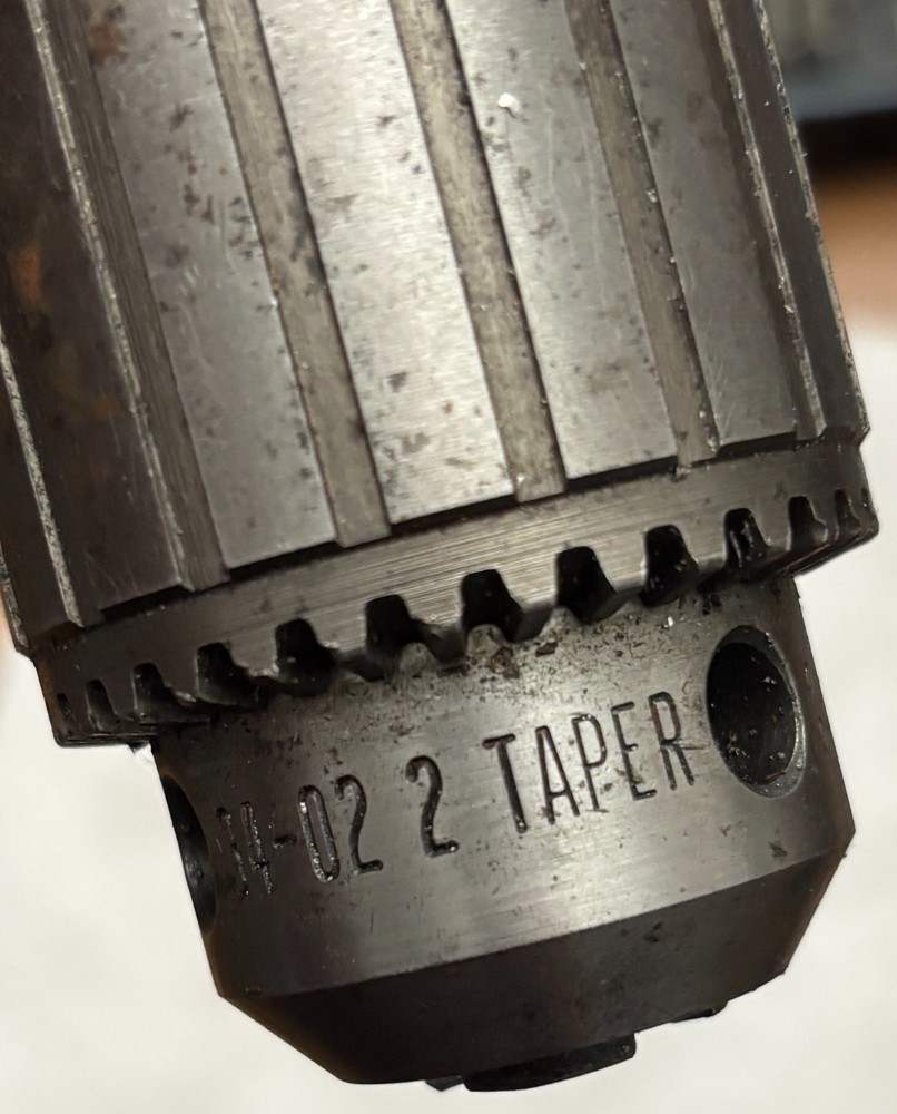 JACOBS 34-02 2 TAPER DRILL CHUCK 0-1/2''