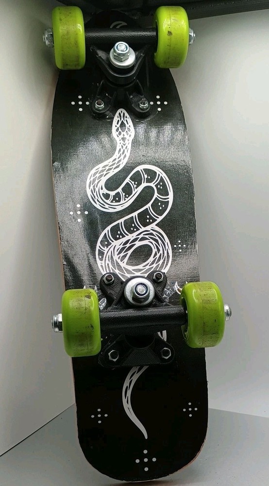 Skateboard With Snake