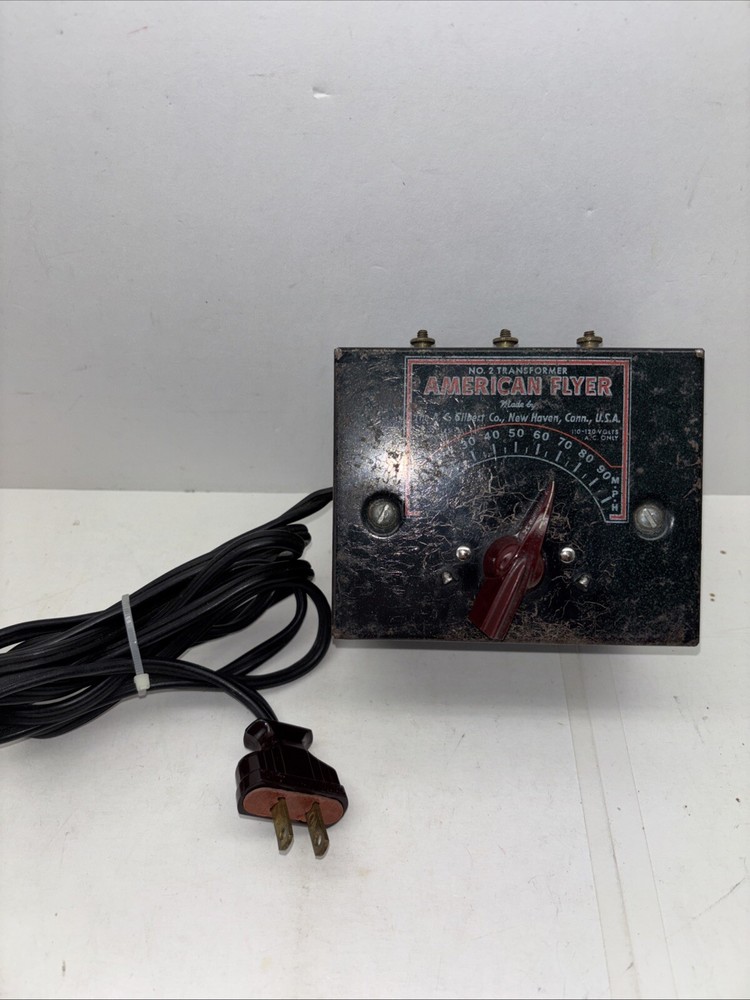 American Flyer No 2 Model Train Transformer A.C. Gilbert