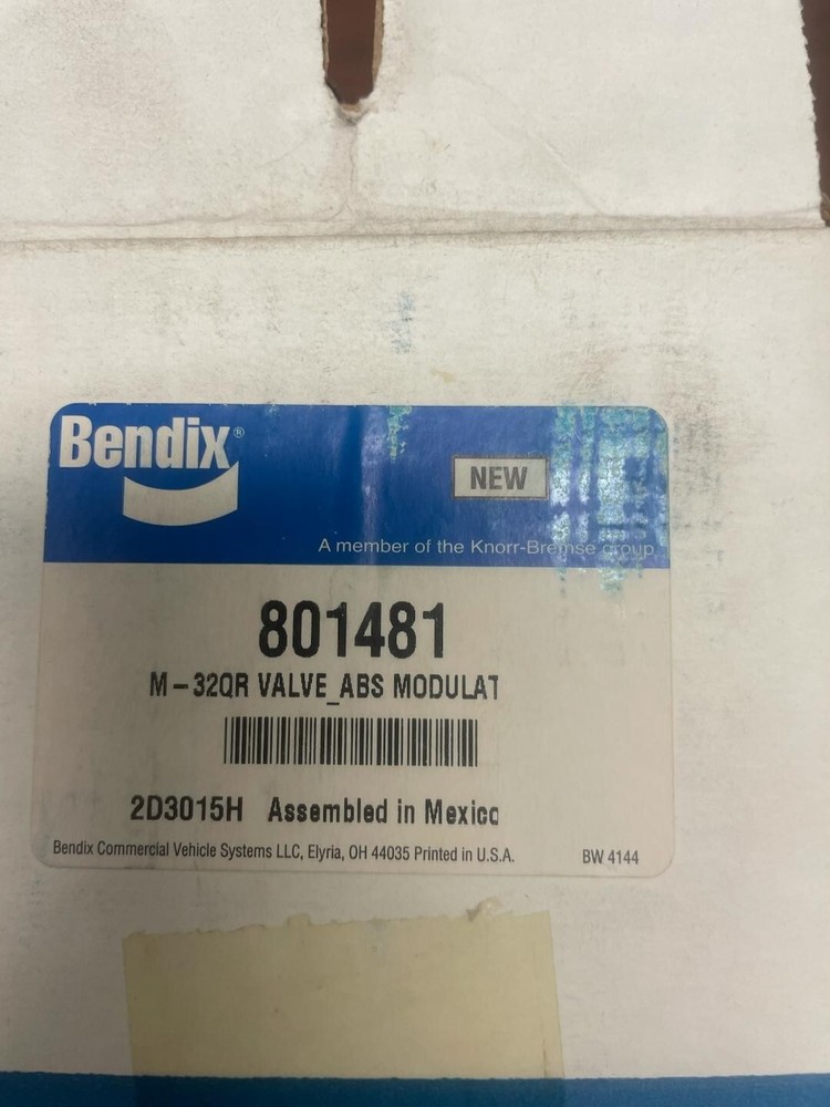 BENDIX ABS VALVE # 801481, MR-32QR NEW