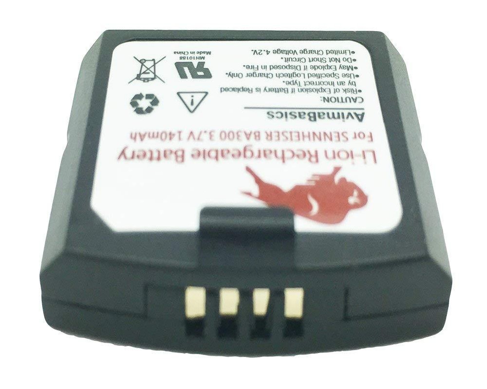Lithium Polymer Rechargeable Battery | Compatible Sennheiser BA300 Set 900