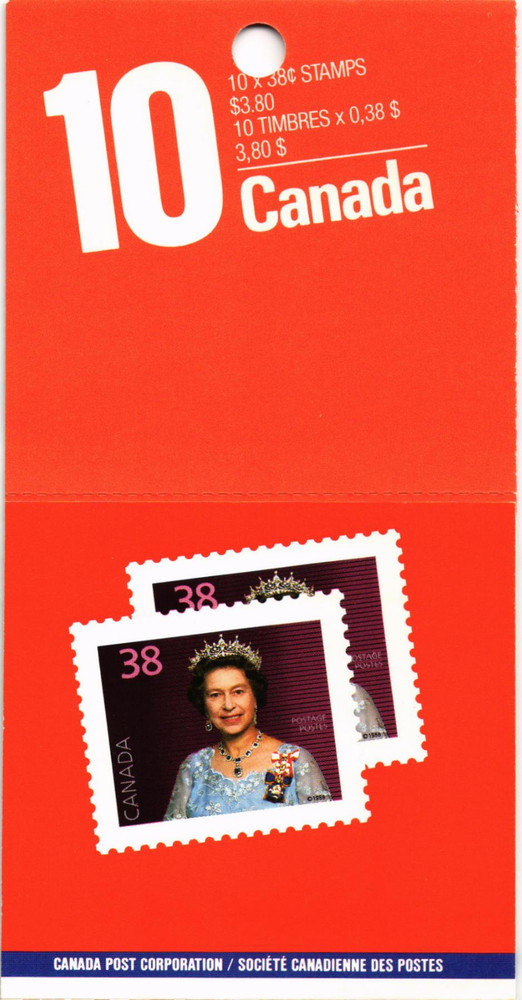 Canada 1988 Yvert C 1078a(I) Basic Queen Elizabeth II MNH VF