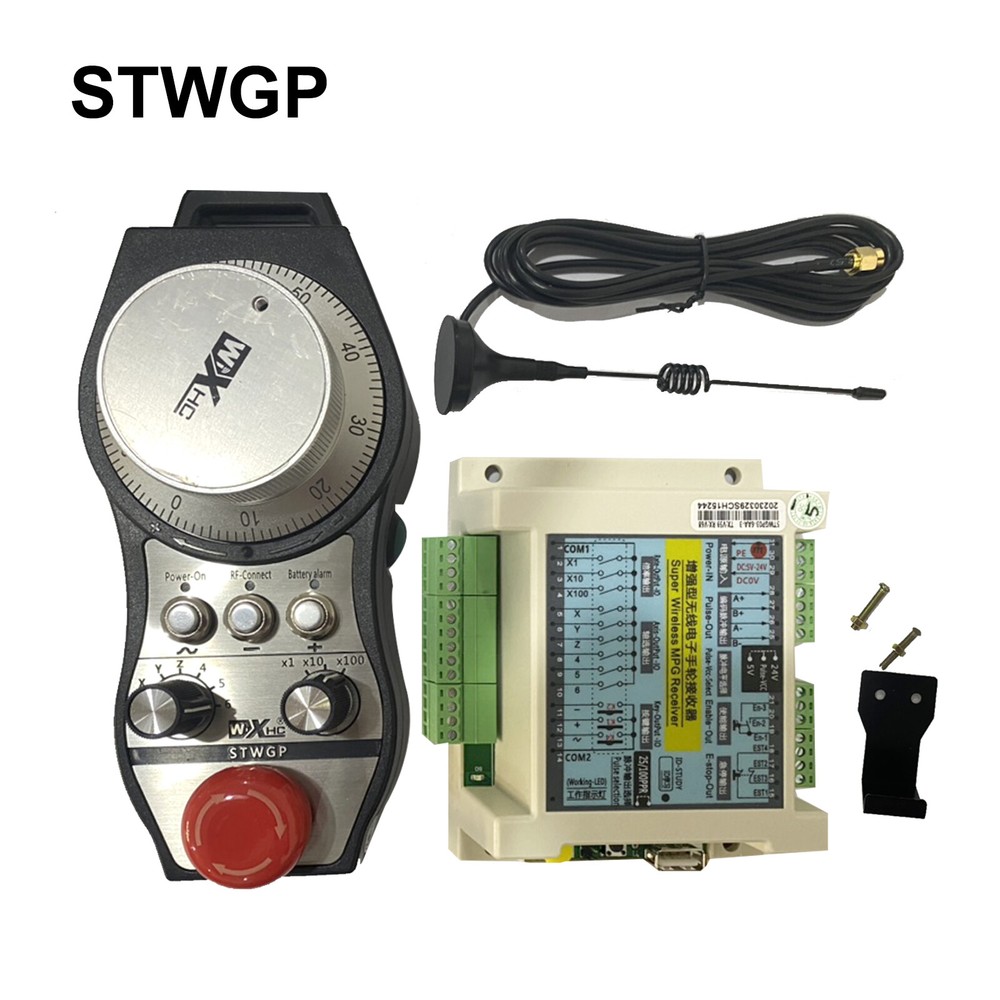 Wireless CNC Handwheel MPG Pendant Rotary Encoder for FANUC MITSUBISHI SIEMENS