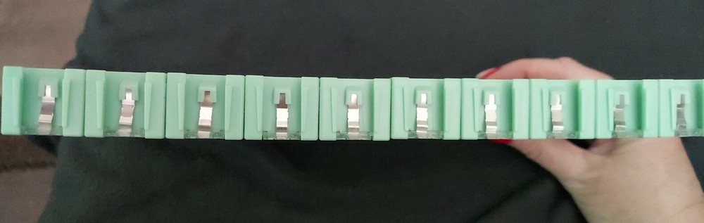 Green SMT SMD Electronic Components Storage Box Organizer 50 Grids