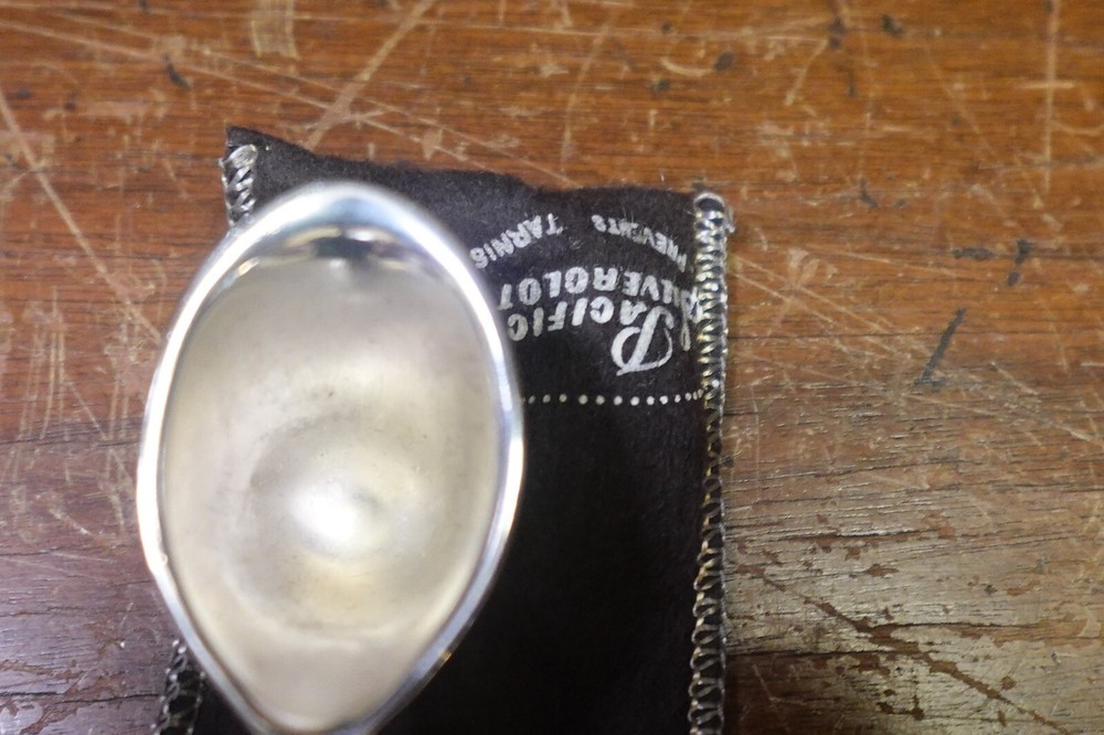 Gerity Candle Snuffer Circa 1740 Reproduction Silver Plated