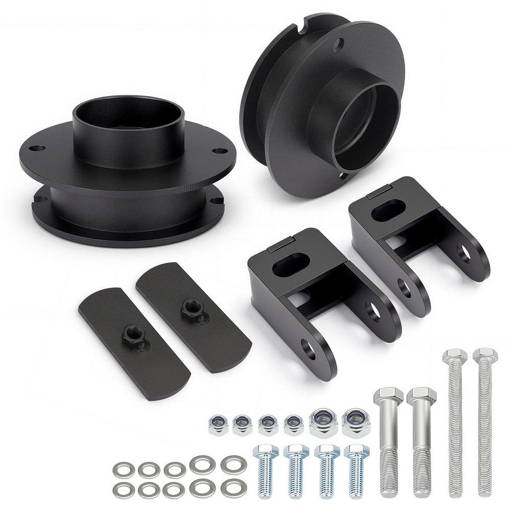 3"Front Leveling Lift Kit + Shock Relocation Bracket for Ram 2500 2014-2020 3500