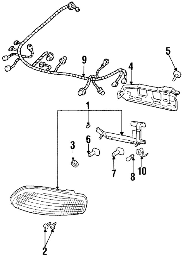 Genuine GM Mount Panel 10194110