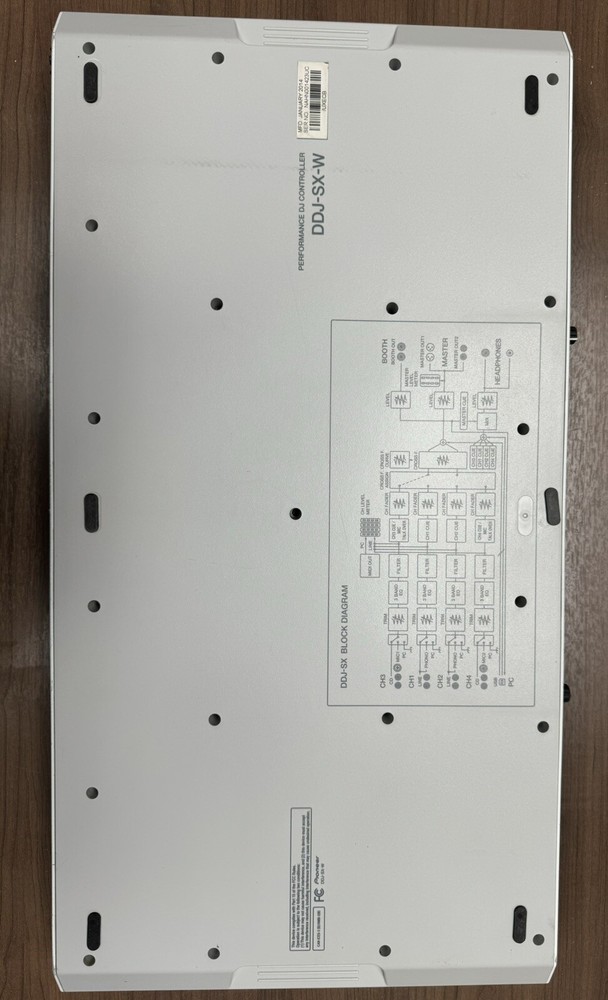 Pioneer DJ DDJ-SX 4-Channel DJ Controller PERFORMANCE MODEL-White