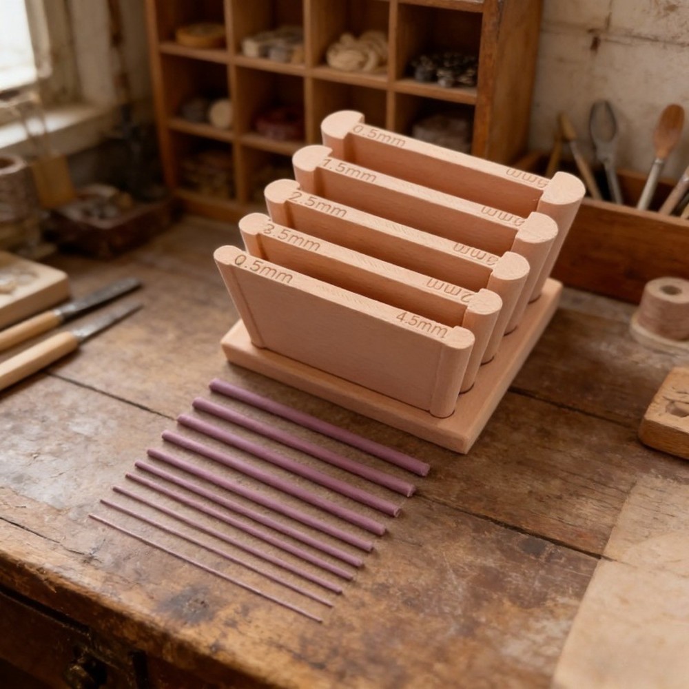 3D printed clay rolling tool set, suitable for pottery and handicraft projects.