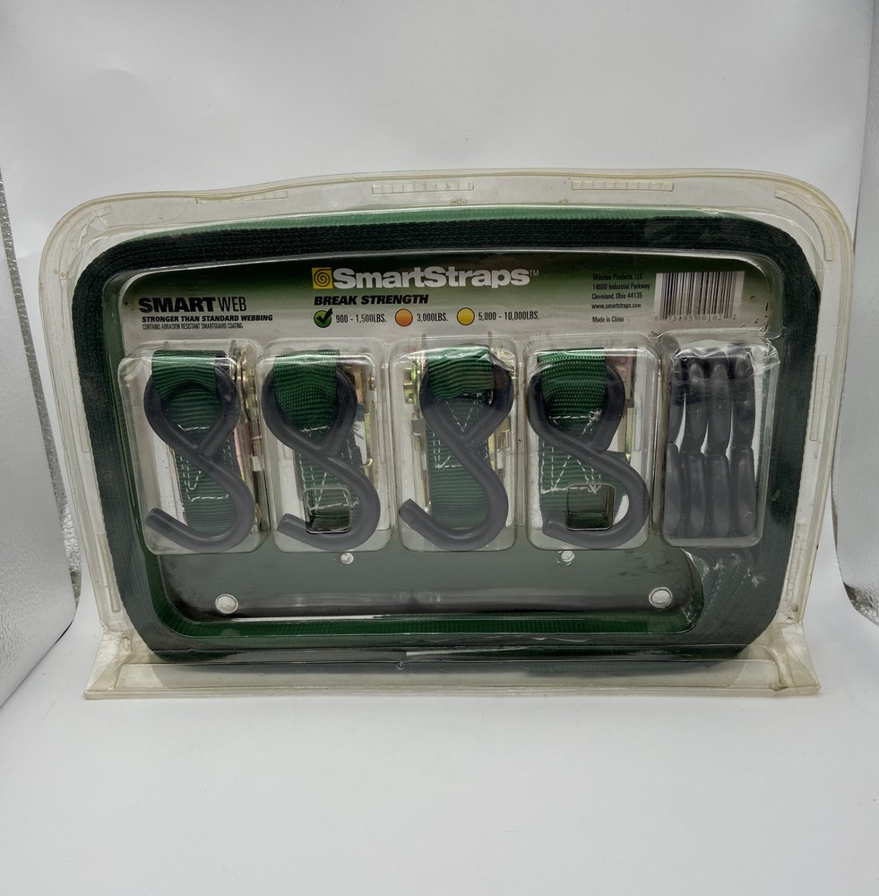 Smart Straps Combo Tie Down Set #102 10’ 300lbs