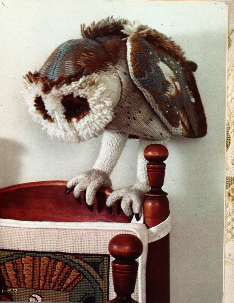 CHARLEEN KINSER Needlepoint Pattern Book Barn Owl