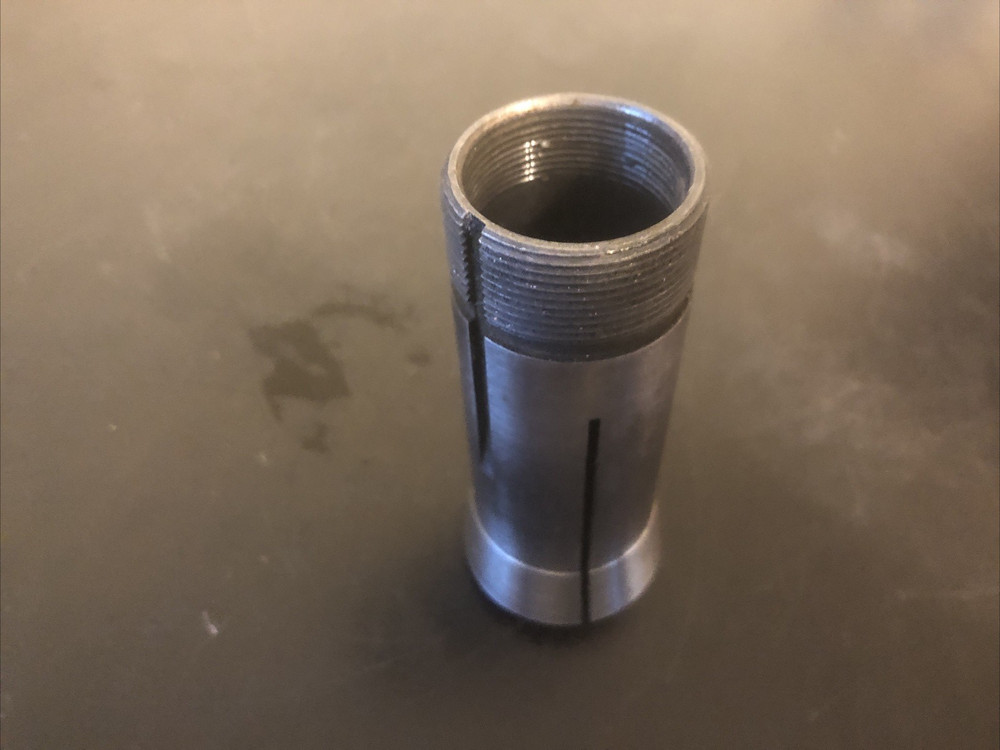5C Hex Collet 1/8" Good Used Condition no mfg name internal thread