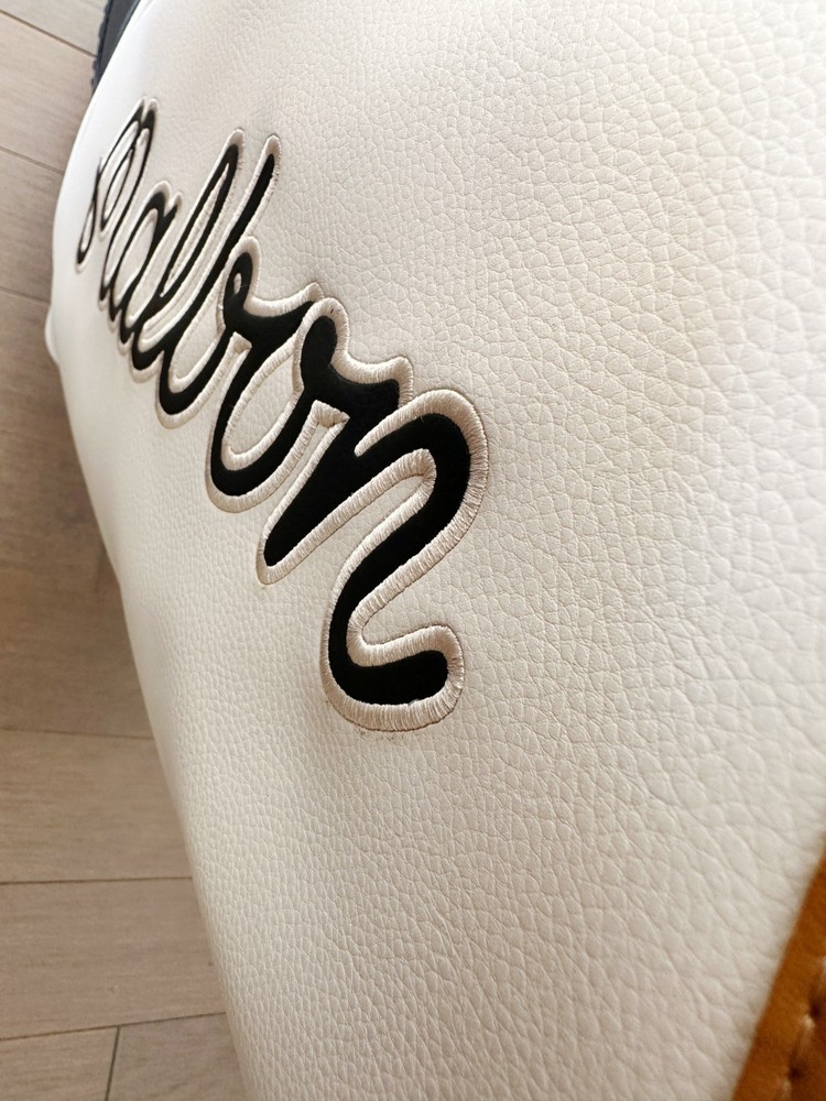 Malbon Basic Performance Golf Stand Bag WHITE CREAM 2024/25 Collection