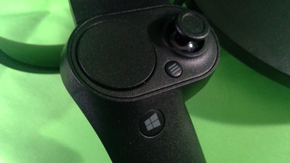 Acer Virtual Reality Windows Head-Mounted Display-H7001 Headset and Controllers.