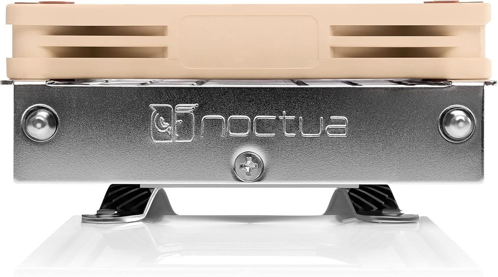 Low-Profile CPU Cooler for AMD AM4 Brown