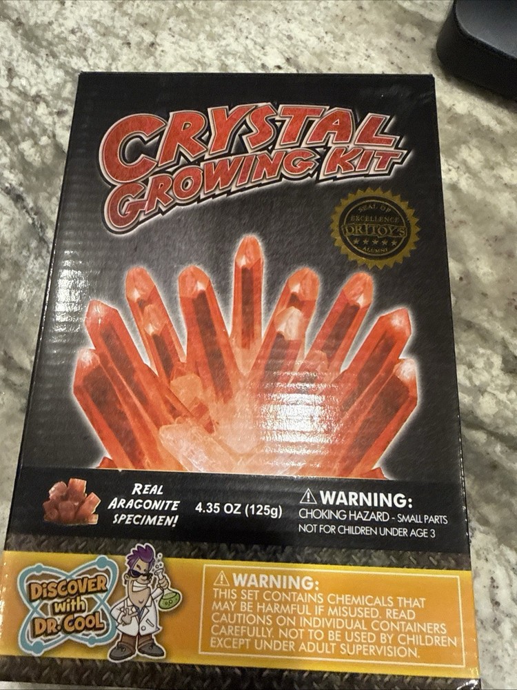 Discover with Dr. Cool Crystal Growing Kit