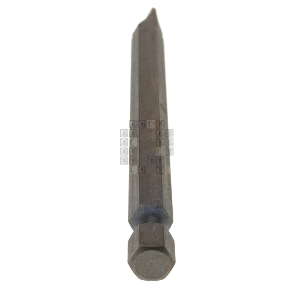 BLU-MOL 00820 #8 Slotted Screwdriver Bit, 4" Length