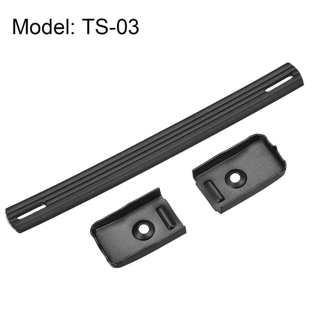 Speaker Audio Handle Pull Cabinet Grasp Strap Style with Metal End Caps Black