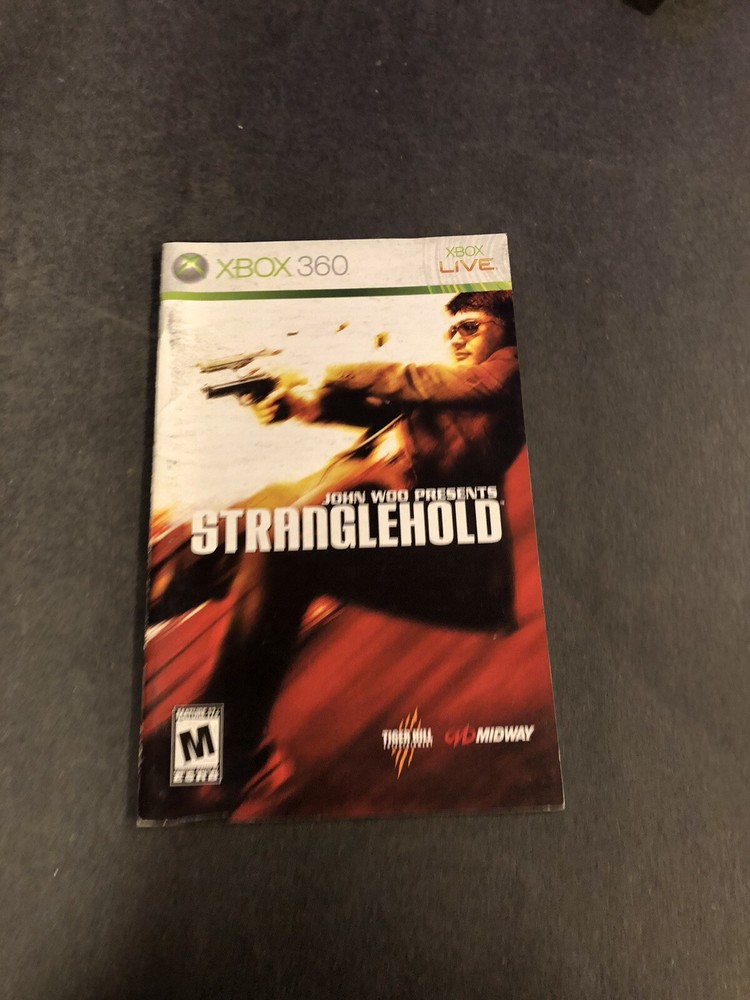 john woo stranglehold xbox 360 Manual Only
