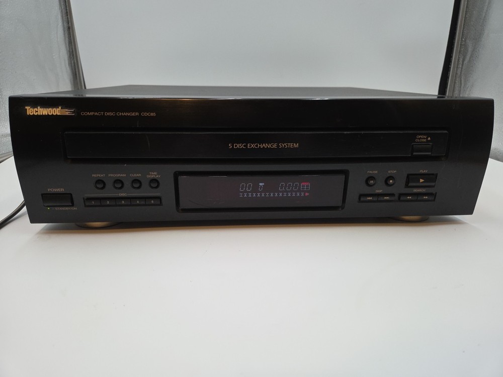 Techwood Compact Disc Changer CD Changer CDC85 - NO REMOTE Not Fully Tested