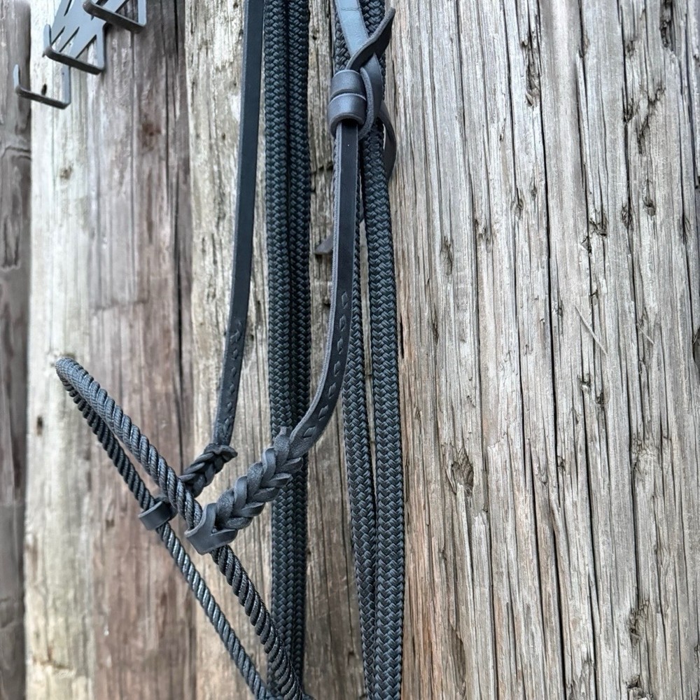Loping Hackamore - Hand Made In Texas - Colt Starting Bridle